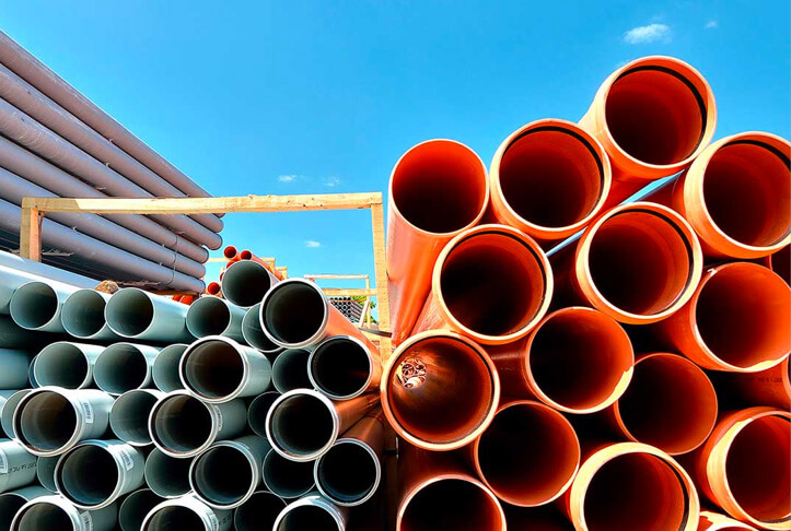 Plastic pipes