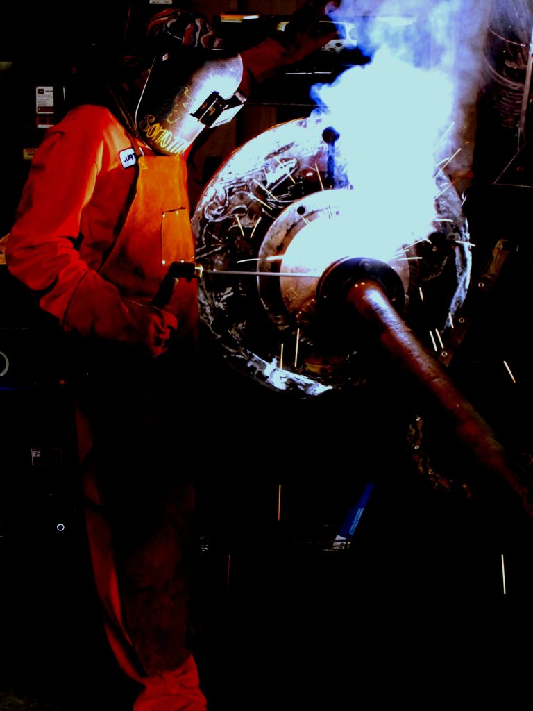 pressure vessel welding
