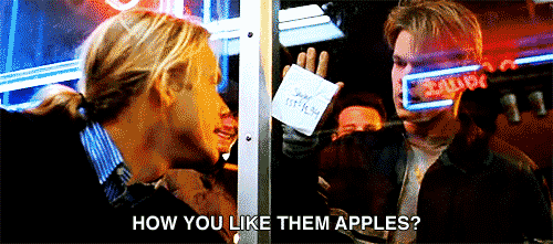 how you like dem apples good will hunting