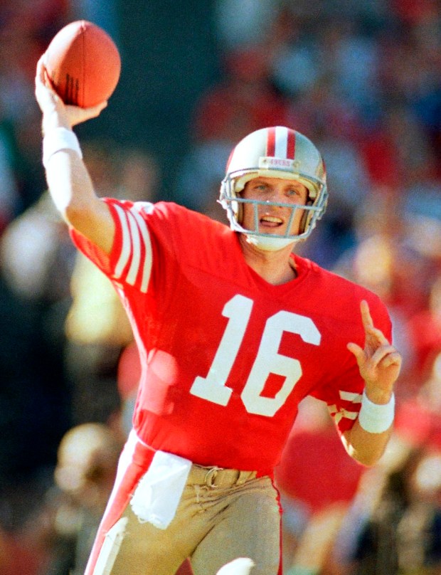 Joe Montana 2nd best quarterback
