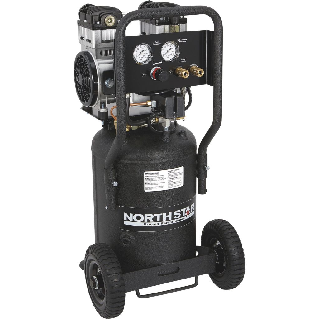 Northstar black portable electric compressor