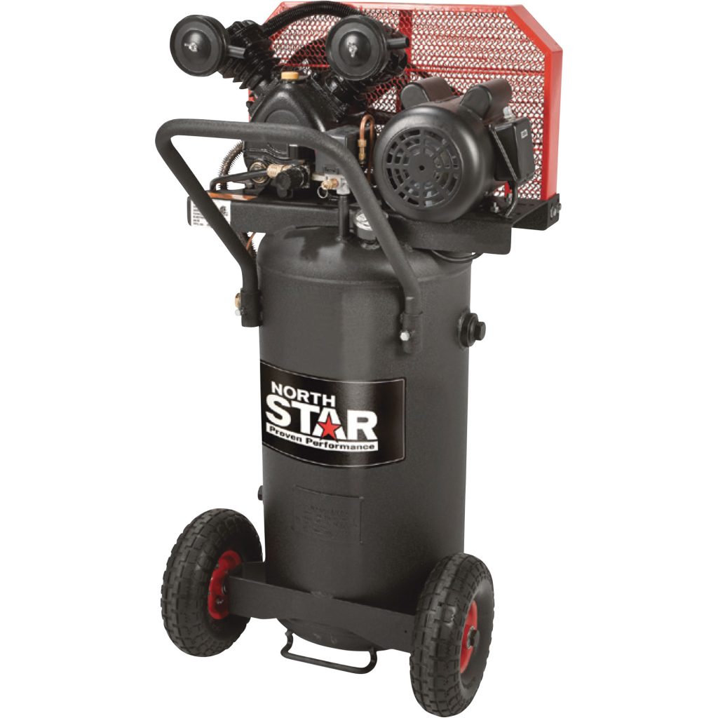 Northstar single stage portable compressor black