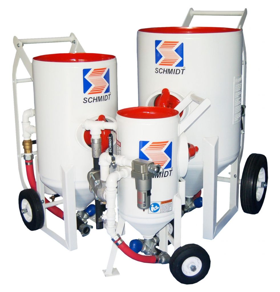 portable blasting machine