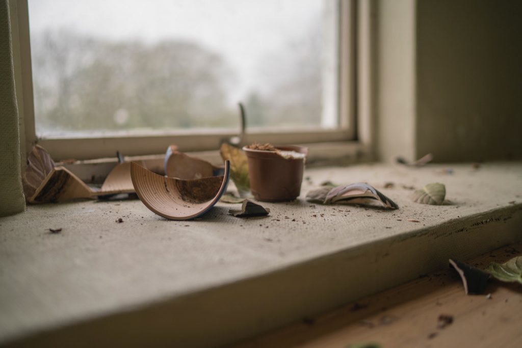 broken glass