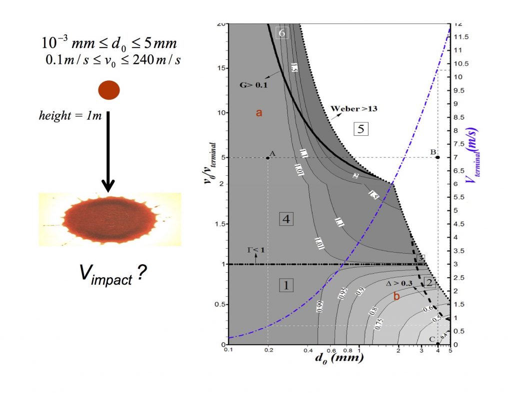 analysis on bloodstain pattern