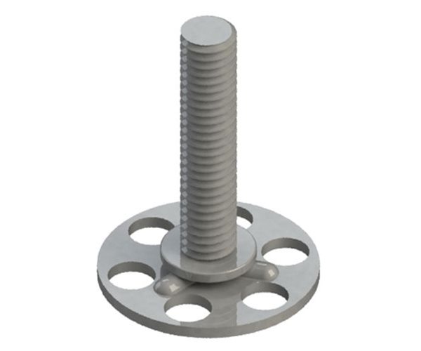 23 mm round base bonding stud