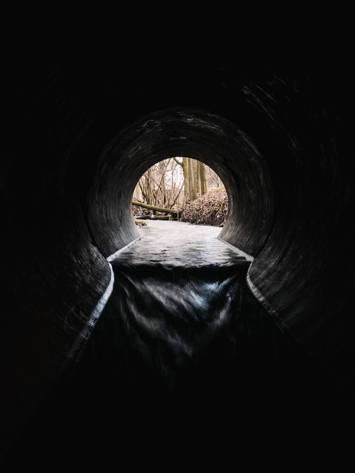 sewer pipes