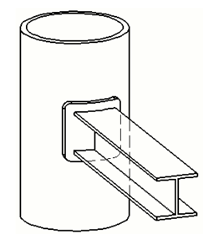 Doubler plate reinforcement for column and beam connection