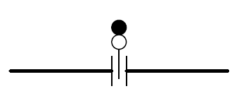 Symbol of a spectacle blind in a Piping and Instrumentation Diagram