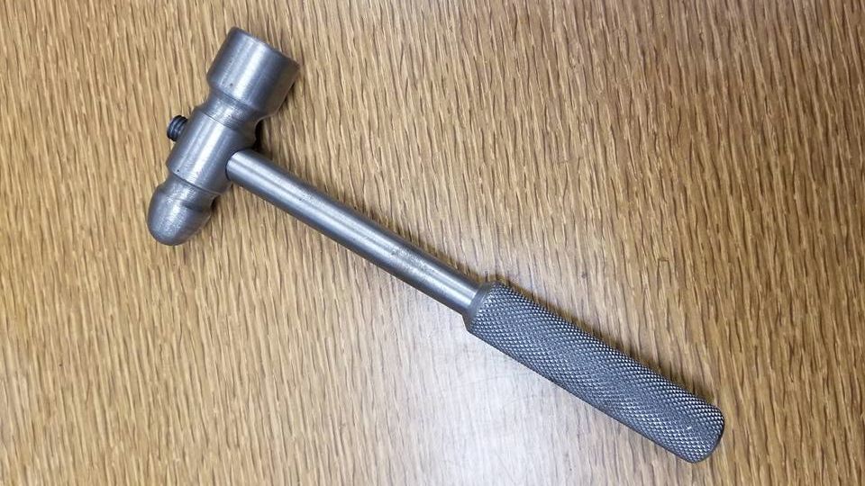 Lathe project for a hammer