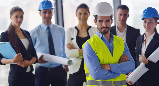 engineers looking tough