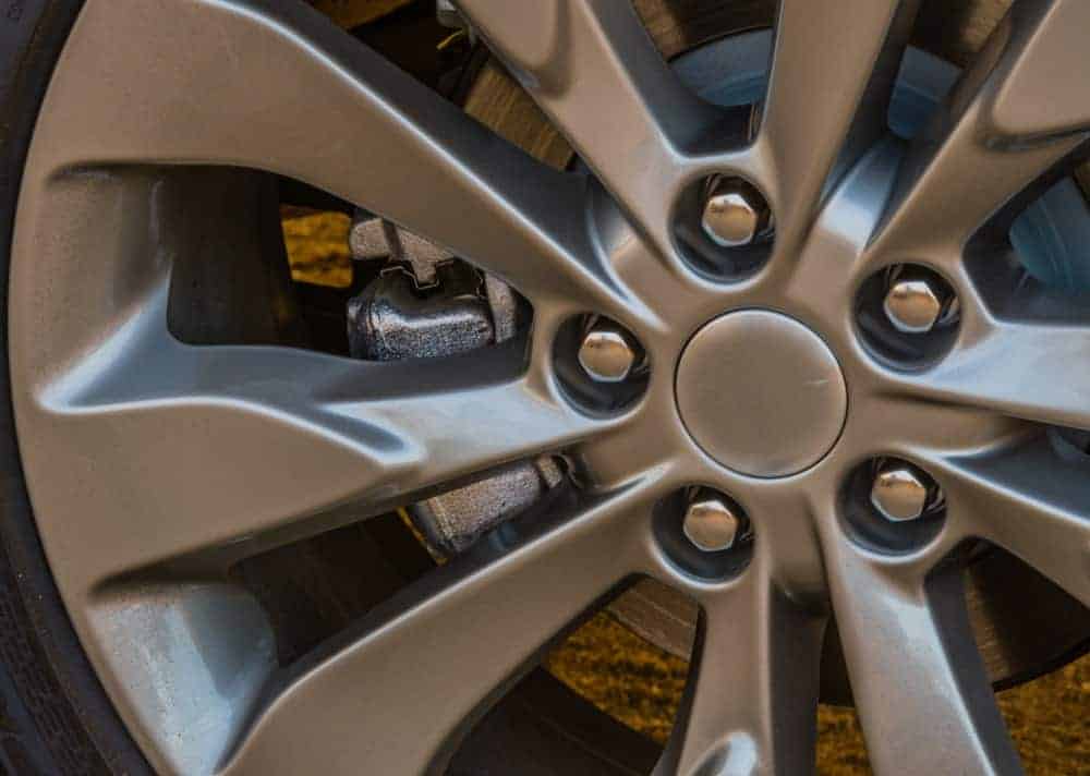 Lug nut's location on the wheels