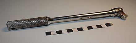 A model of breaker bar or cheat bar